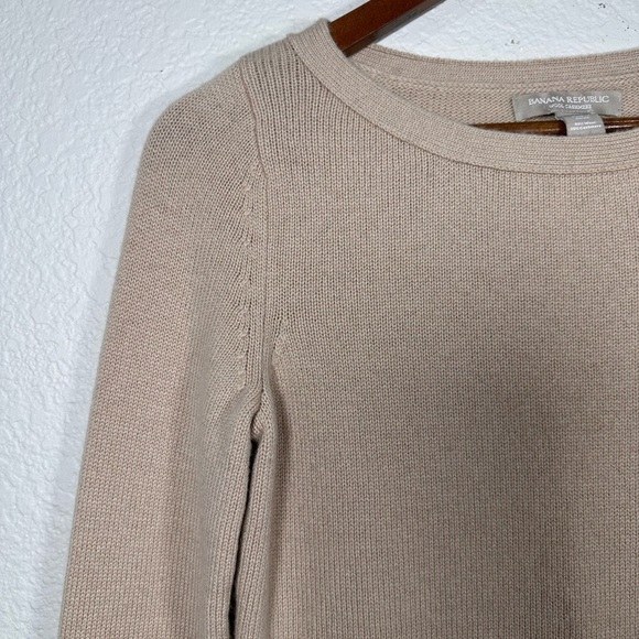 Banana Republic Wool Cashmere Blend Striped Sweater Women's XS - Picture 2 of 6